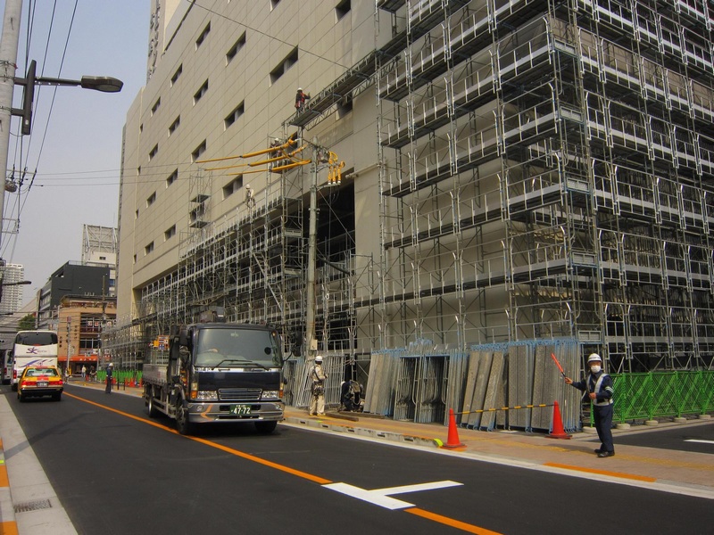 定海日本三年建筑工
